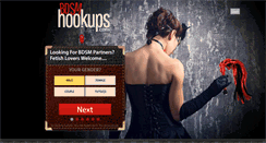 Desktop Screenshot of mybdsmhookups.com